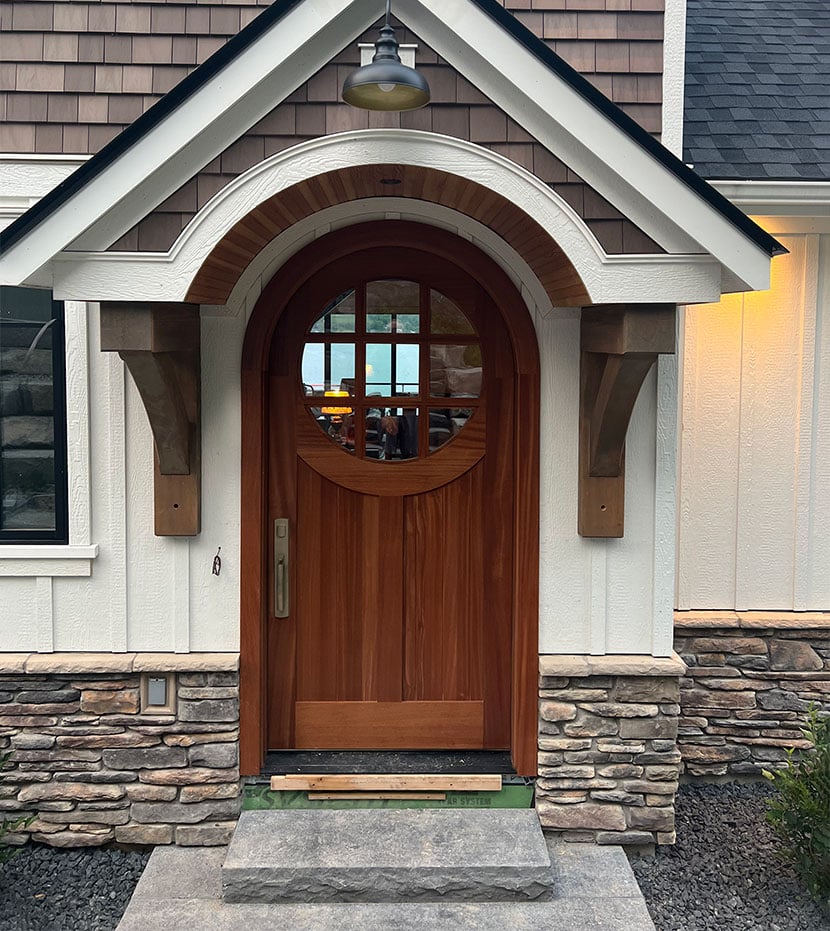 exterior front door example